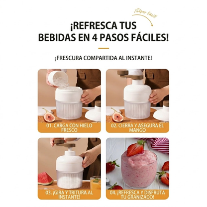 Trituradora de Hielo Portátil